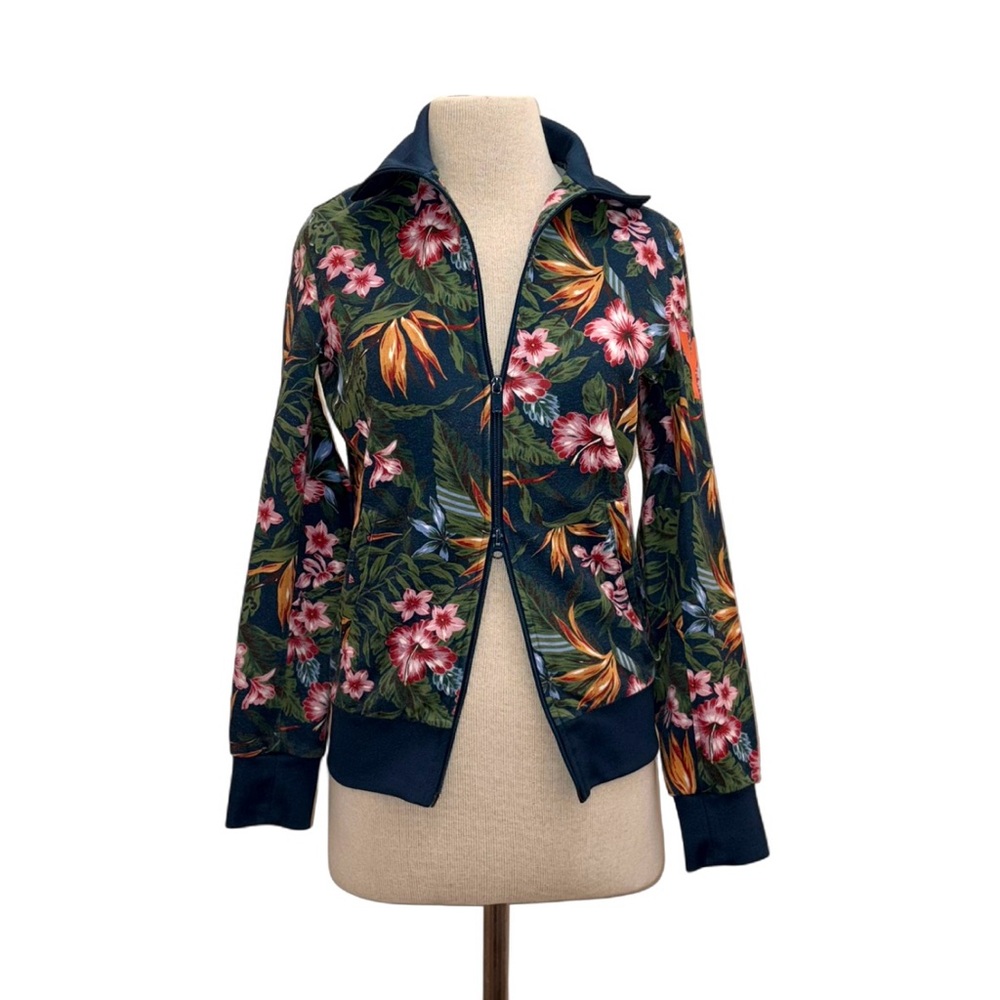 Rare SS14 Y-3 Yohji Yamamoto Adidas Floral track jacket XS Streetwear Dead Stock